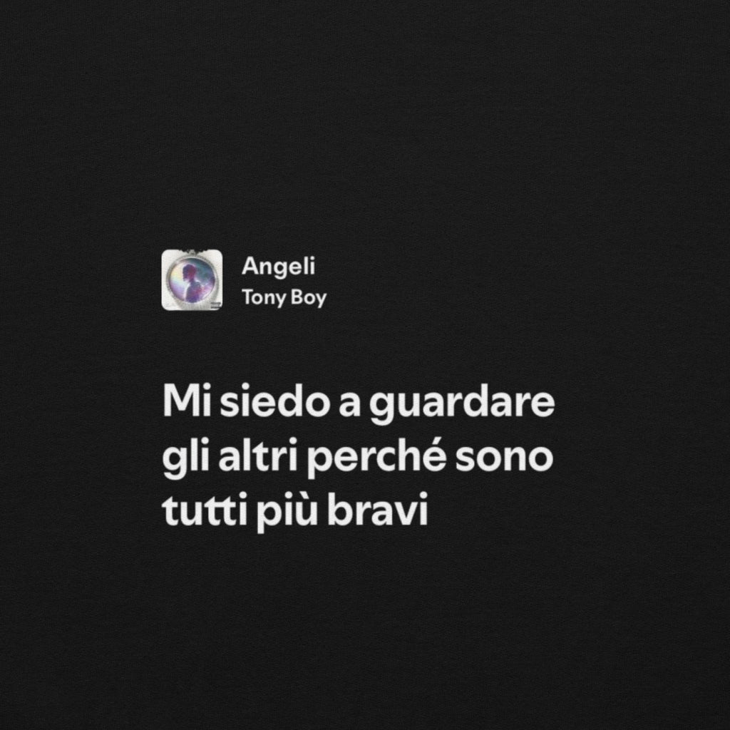 TONY BOY - ANGELI - MI SIEDO A GUARDARE GLI ALTRI