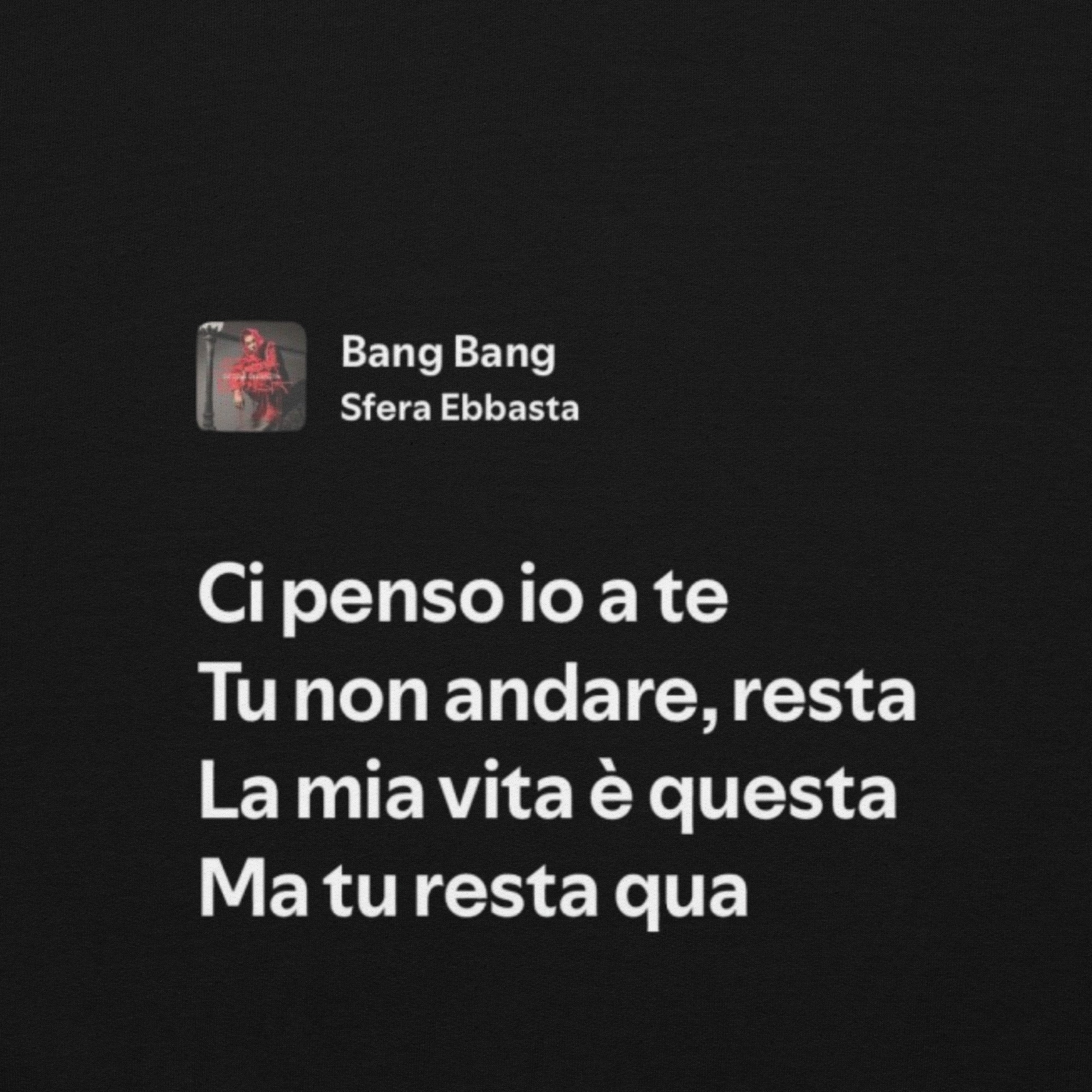 SFERA EBBASTA - BANG BANG - TU RESTA QUA